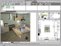 Interface Livecad Architecture 3D construction d&eacute;coration