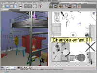 Interface Livecad Architecture 3D construction d&eacute;coration