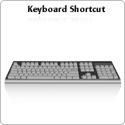 raccourci clavier
